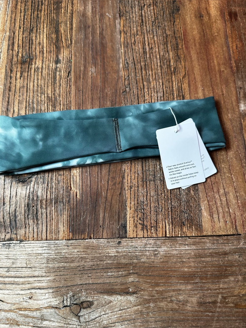 lululemon athletica teal workout headband - Picture 2 of 7